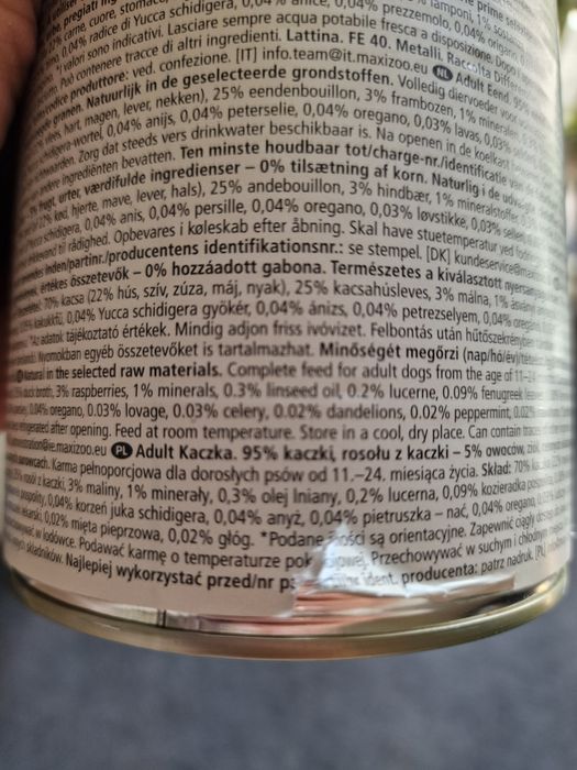Mokra karma dla psa 5 sztuk