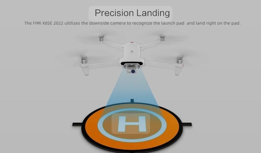 Drone fimi x8 se 2020 com 8km de distância