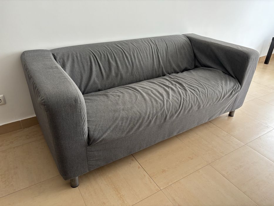 Sofá IKEA Klippan cinzento
