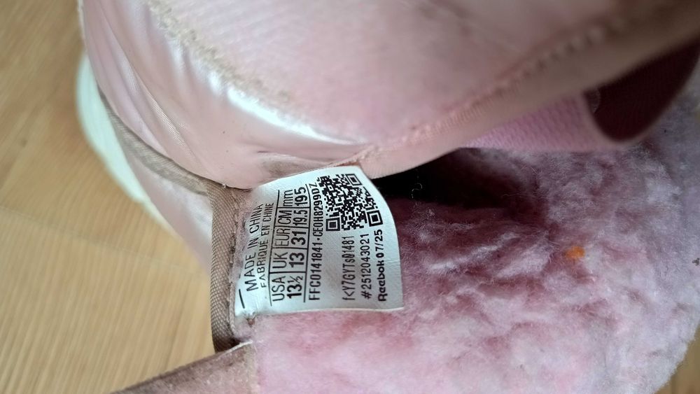Buty śniegowce Reebok + czapka z kominem