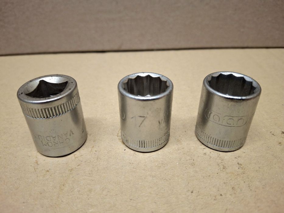 Zestaw 4szt. Klucz RWAb nasadka nasadowy