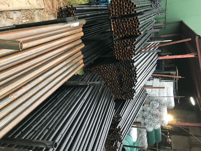 słupki pod siatkę fi 42,4x2mm