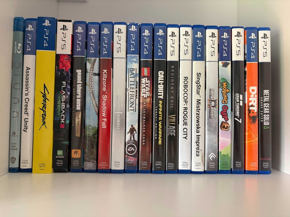 PlayStation 5 Duży zestaw 2TB VR2 Gry Torba