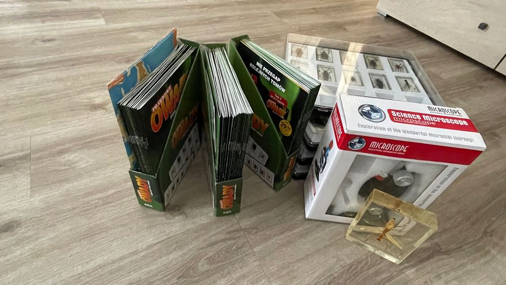 Owady kolekcja z gazetkami