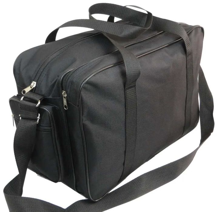 Сумка дорожня Wallaby чорна 21L велика мiстка