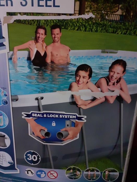 Piscina bestway oval 427x250x100
