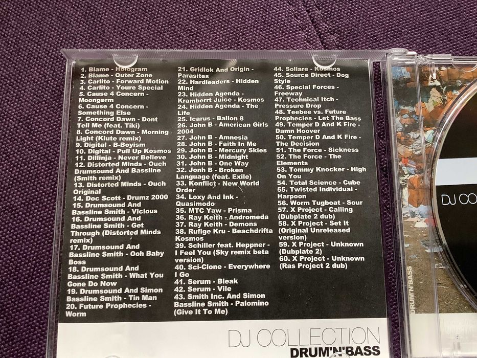 CD аудио компакт диск mp3 сборник - DJ Collection - Drum'N'Bass 2004