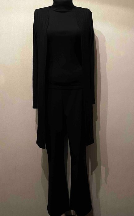 Кардиган  рубчик ,  штаны брюки широкие