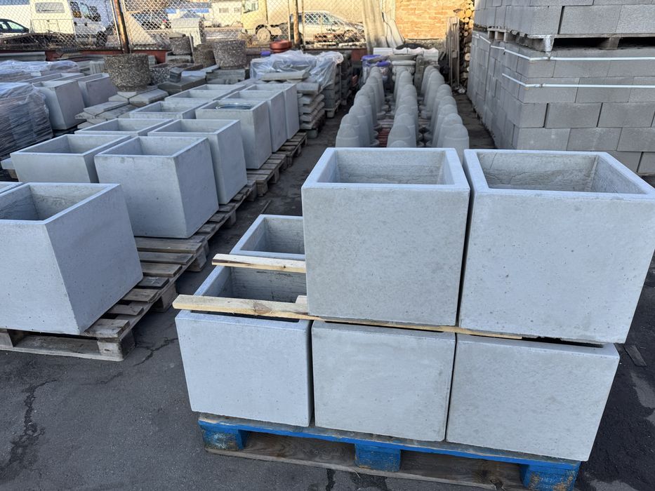 Вази бетонні " Кашпо"