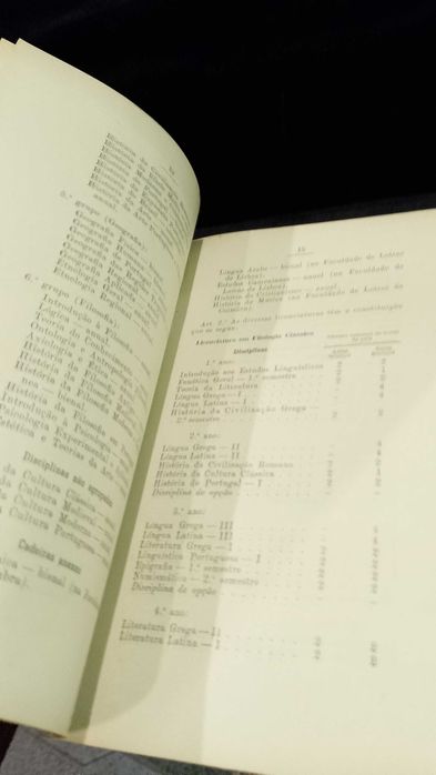 Reforma das Faculdades de Letras 1957 Decreto nº41341