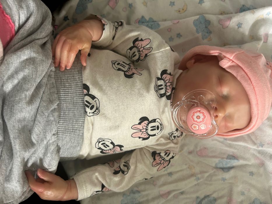 Reborn baby wcześniak z certyfikate(twin B Bobby brown)