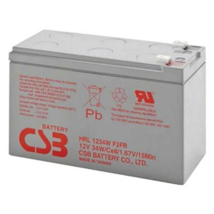 Батарея до ДБЖ CSB 12В 9Ач (HRL1234WF2FR) 2.7кг