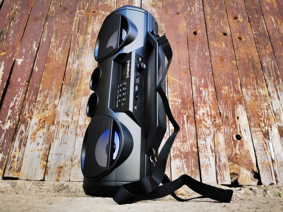 BOOMBOX Subwoofer Głośnik BLUETOOTH Radioodtwarzacz MP3 Wieża Karaoke