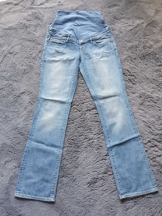 Spodnie ciążowe jeansowe H&M Mama