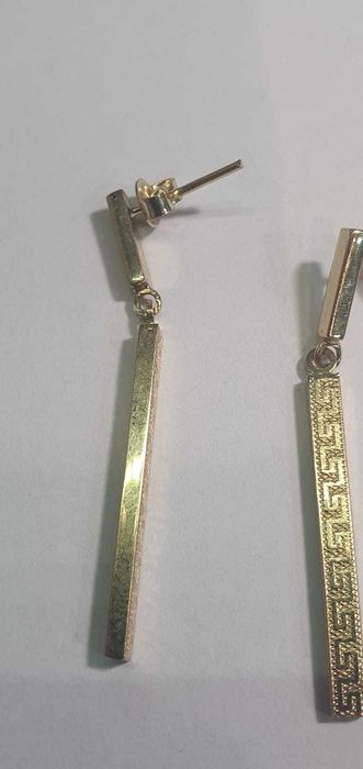 Kolczyki złote 14 k /585/ 2,43 g. - Komis Madej Gorlice -