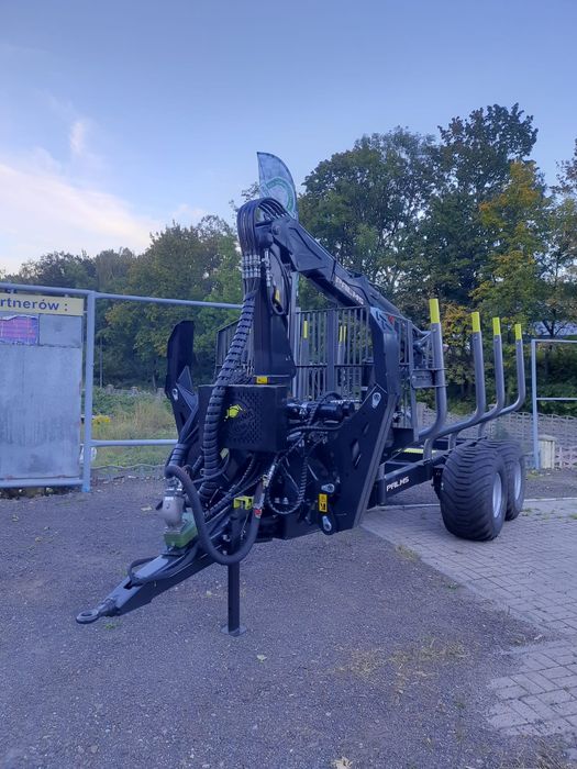 PALMS 10D 5.75  PRZYCZEPA ZRYWKOWA LEŚNA  10 ton zestaw do zrywki