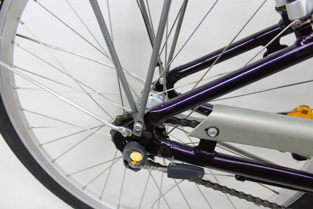 Aluminiowy rower dziecięcy "ENIK" Koła 24'' 3 BIEGI