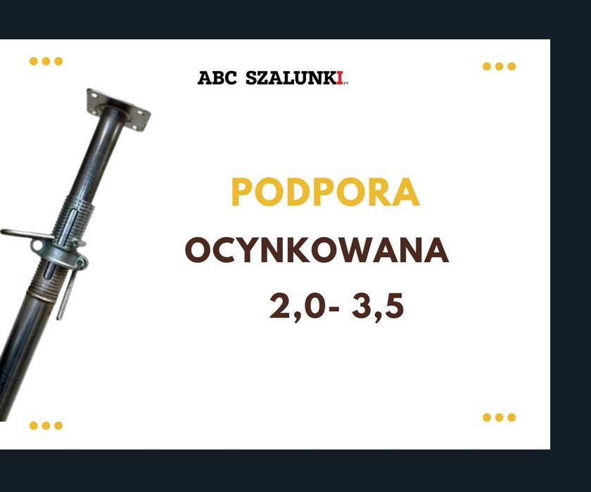 Podpora ocynkowana 13 KN 350 nowa stropowa stempel budowlany OKAZJA