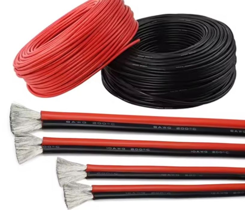 Кабель дріт 8 AWG силіконовий, луджений, 8.3 мм² В НАЯВНОСТІ