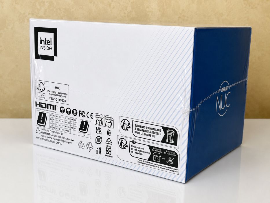 Новий Персональний комп'ютер Міні ПК Неттоп (Barebone) ASUS NUC 15 Pro