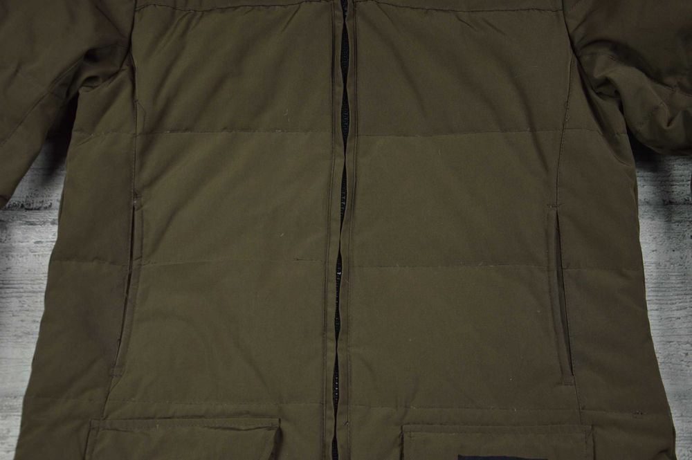 Canada Goose damska kurtka puchowa parka z futrem zimowa gruba - S
