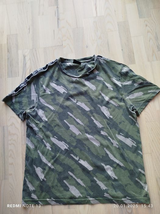 Bawełniana koszulka bluzka T-shirt moro ryby call of duty L