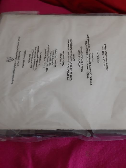 Transportadora para gatos