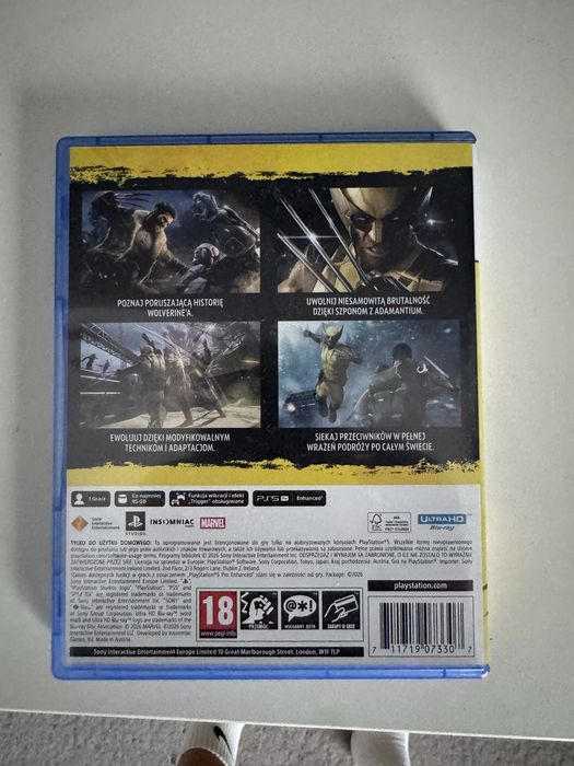 Wolverine Playstation5
