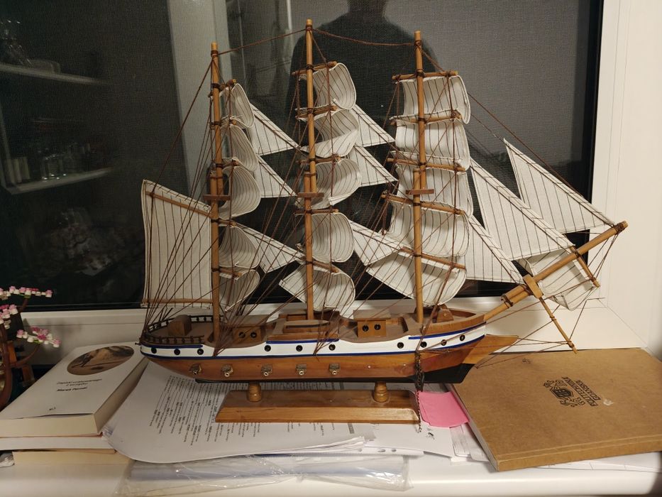 Modele statków drewniane