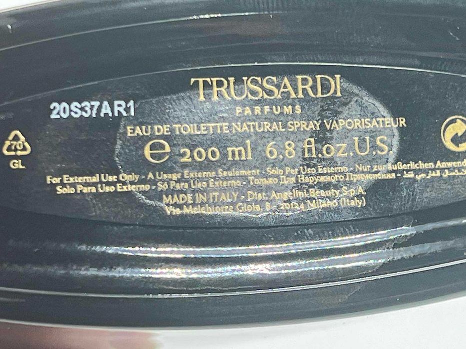 Trussardi Uomo edt 200 мл Оригинал
