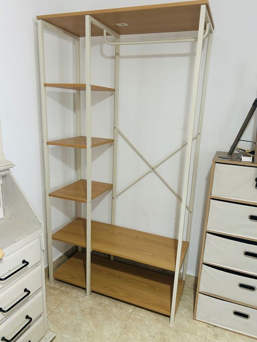 Armário aberto, roupeiro, closet, 3, 2 Hôma e 1 Sklum