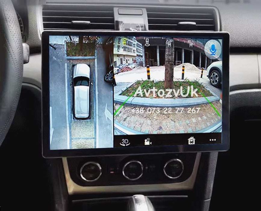 Магнитола PASSAT VW B7 USA Volkswagen Б7 GPS 2 дин CarPlay Android 15