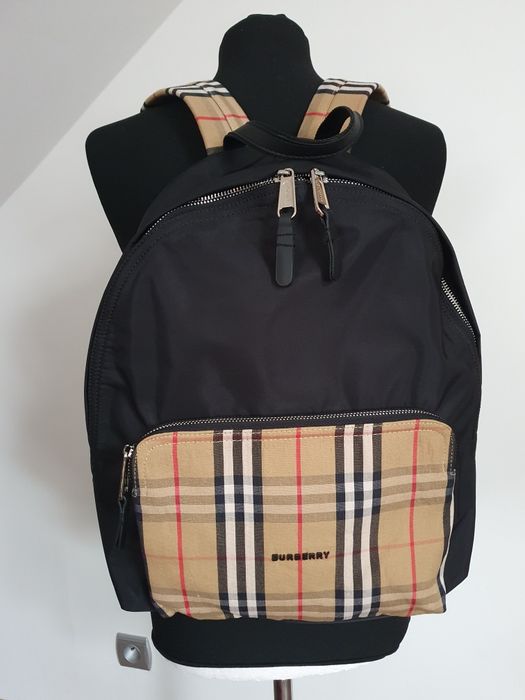 Plecak wzór Burberry