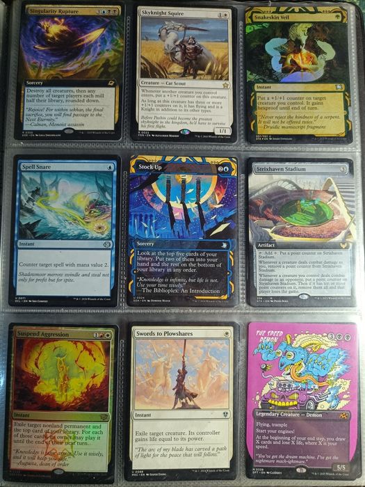 Pequena coleção cartas Magic the Gathering (MTG)