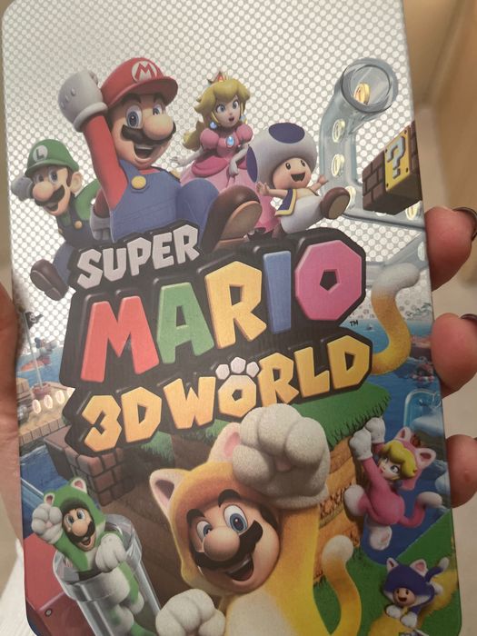 Steelbook Nintendo switch metalowe pudełko z gry Super Mario 3D World