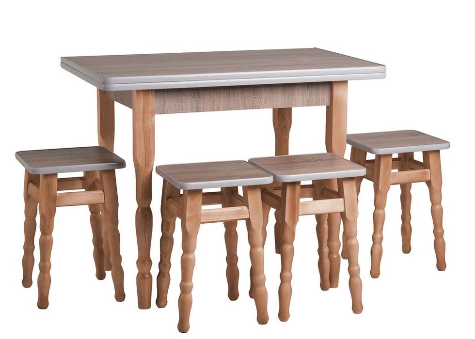 НАЙКРАЩА ЦІНА ! Стіл Обідній Розкладний Кухонний ! Табурети Кухонні !