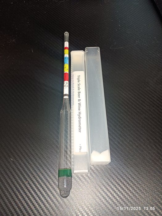 Densímetro em bom estado