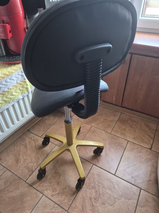 Taboret rodeo z oparciem nowy
