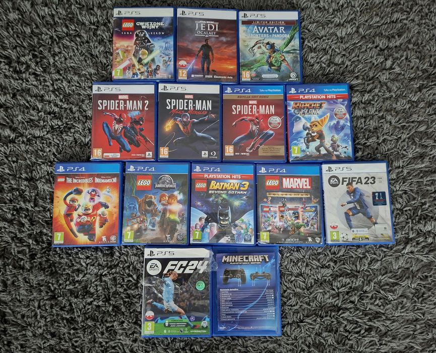 Gry na ps5 i ps4