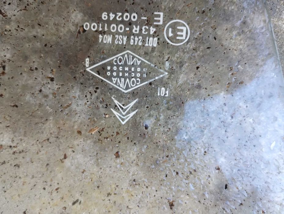 Vidro porta citroen visa