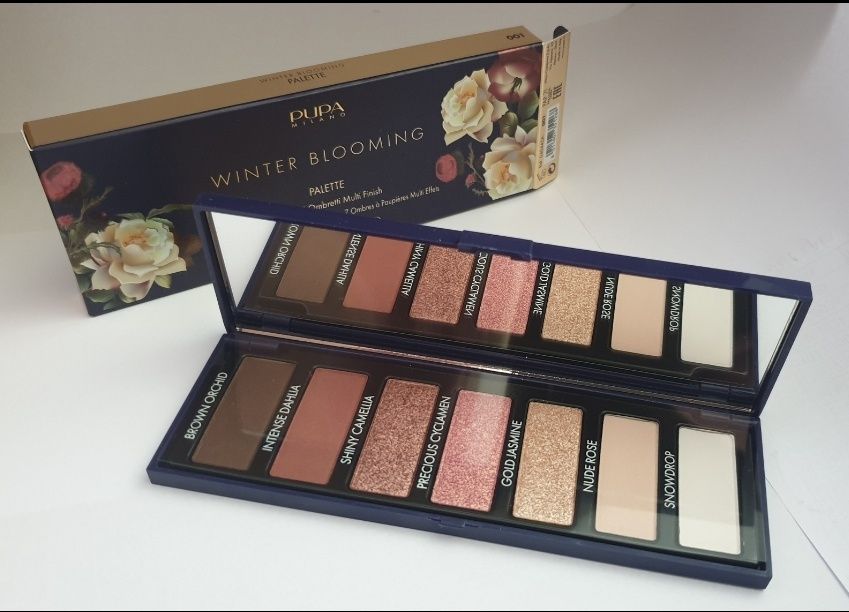 Тени для век Pupa Winter Blooming 7 Multi Eyeshadow Palette