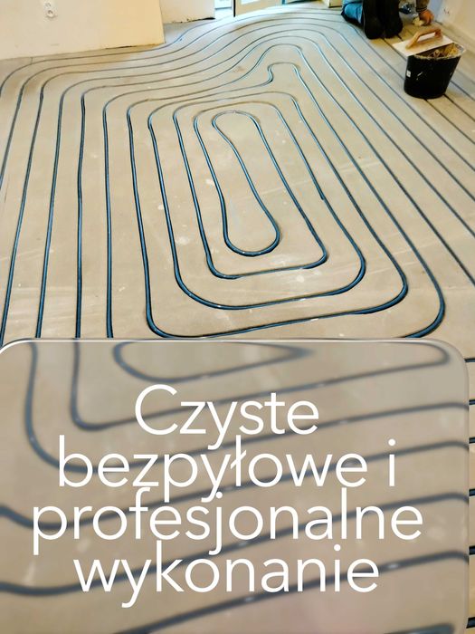 Frezowanie pod ogrzewanie podłogowe. Frezowane ogrzewanie Bruzdowanie