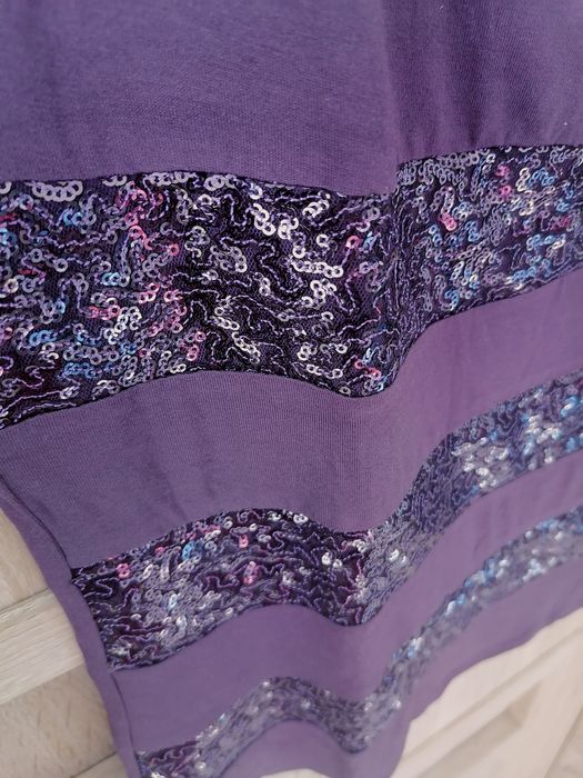 Nowa bluzka z cekinami L