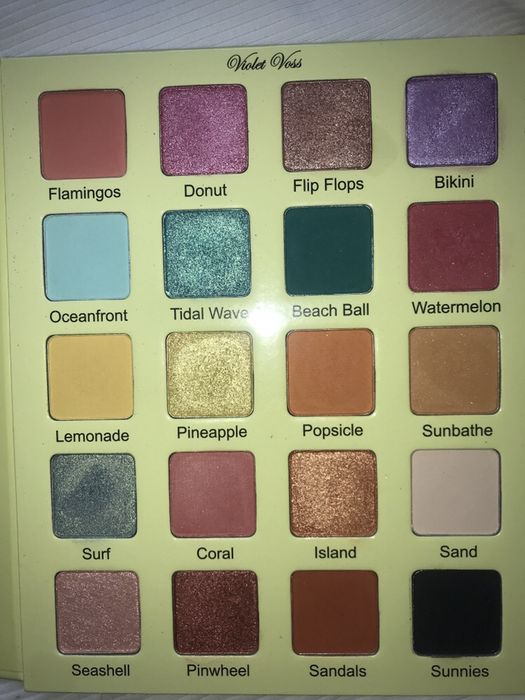 Paleta do oczu violet voss flamingo