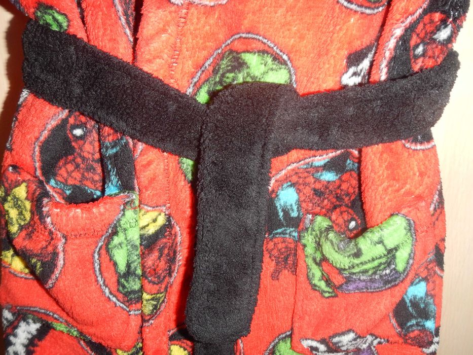 Флісовий халат marvel george р.104-110см(4-5років)