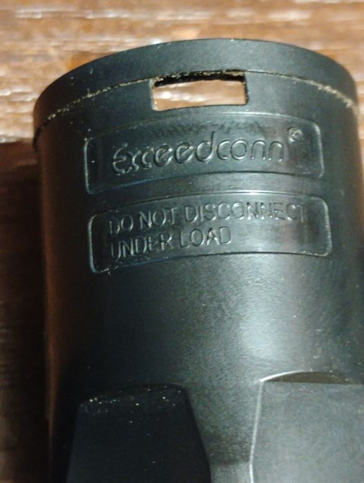 wtyk zasilania falownik inwerter ładowarka Exceedcom 3 fazowe 5P 6mm2