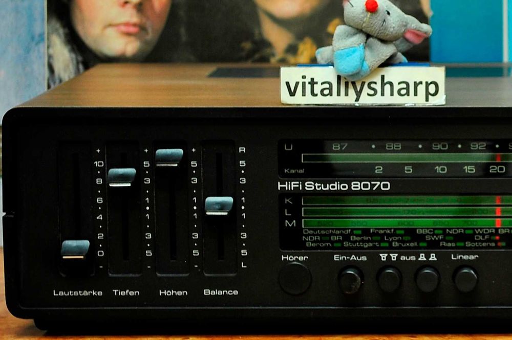 SABA HiFi STUDIO 8070 (538) - очень музыкальный ресивер. Как новый!: 4 ...