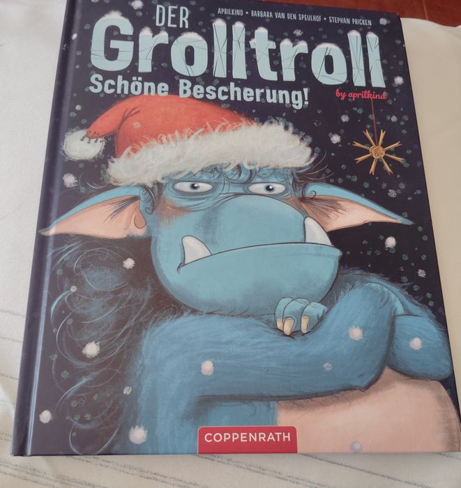 Livro Infantil Grolltroll Escrito em Língua Alemão Novo