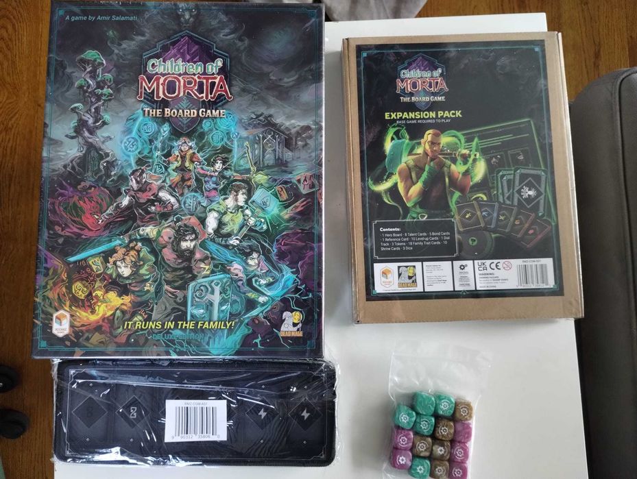 Children of Morta - gra planszowa wersja Gamefound Divine's pledge