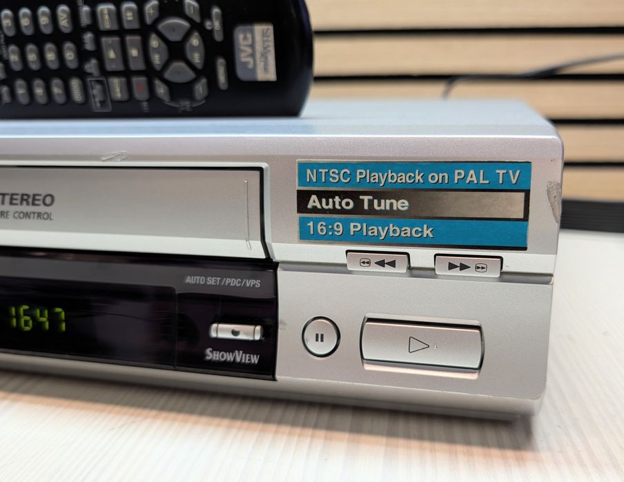 JVC HR-V505 #Magnetowid VHS #6HD #Hi-Fi Stereo #DAT #Pilot